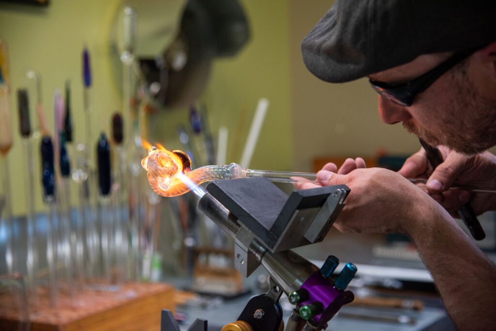 Glassblowing sherlock