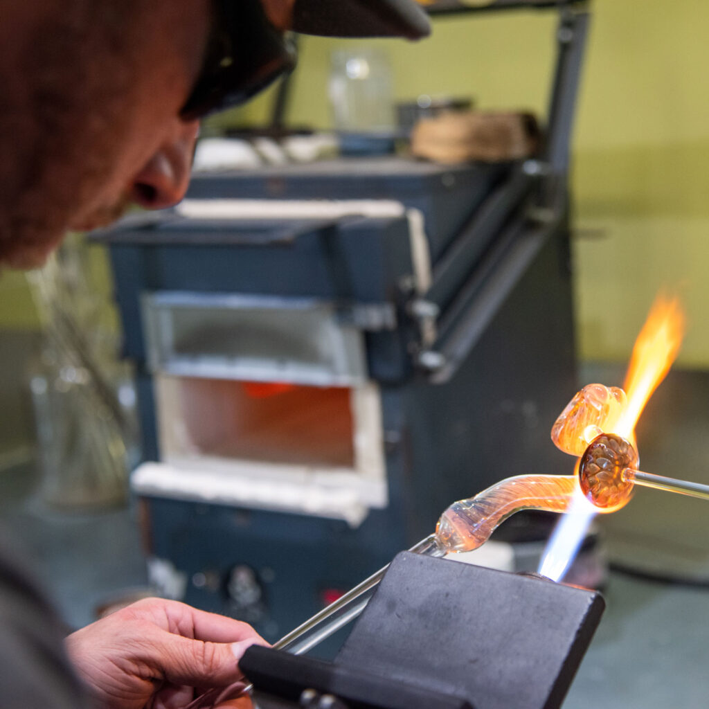 sam glassblowing sherlock